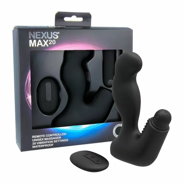 NEXUS MAX 20 черный Вибро-массажер простаты
