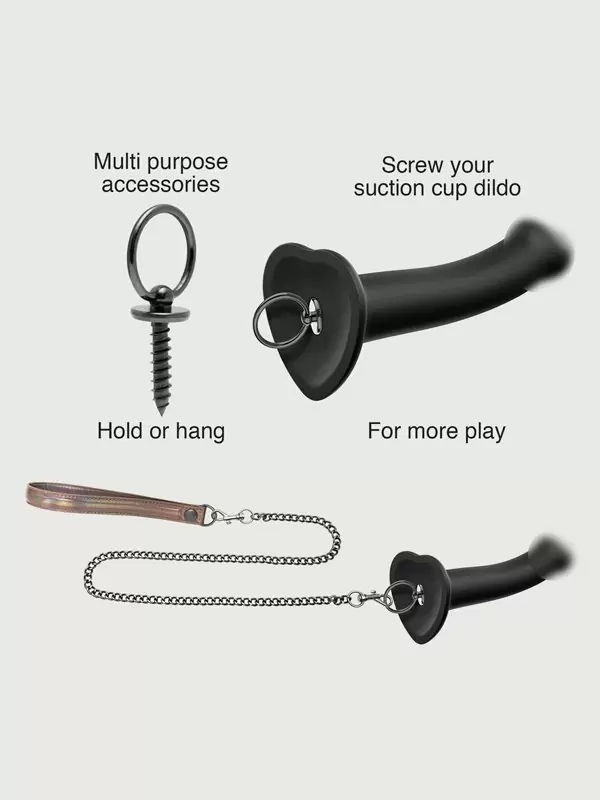 Кольцо-аксессуар Strap-On-Me Dildo Ring для фаллоимитатора, 3 шт, черный