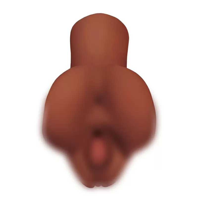 Мастурбатор в форме вагины и ануса PDX Plus Pick Your Pleasure Stroker Brown