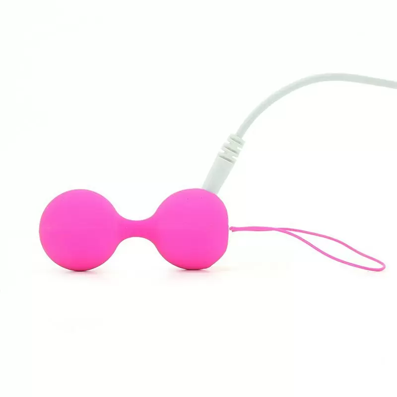 Перезаряжаемые вагинальные шарики Embrace Love Balls – розовые