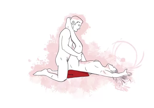 Подушка для любви малая Liberator Retail Wedge - фиолетовый