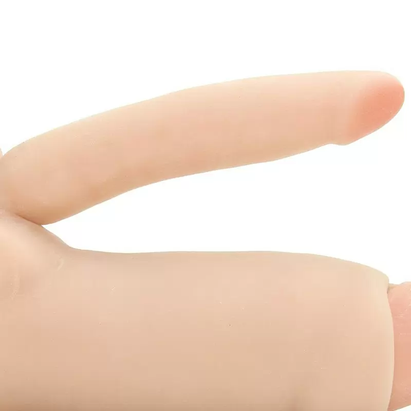 Насадка увеличитель Double Trouble Girth Gainer для двойного проникновения – телесная