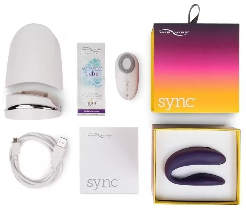Вибратор для пар We-Vibe Sync (пурпурный)