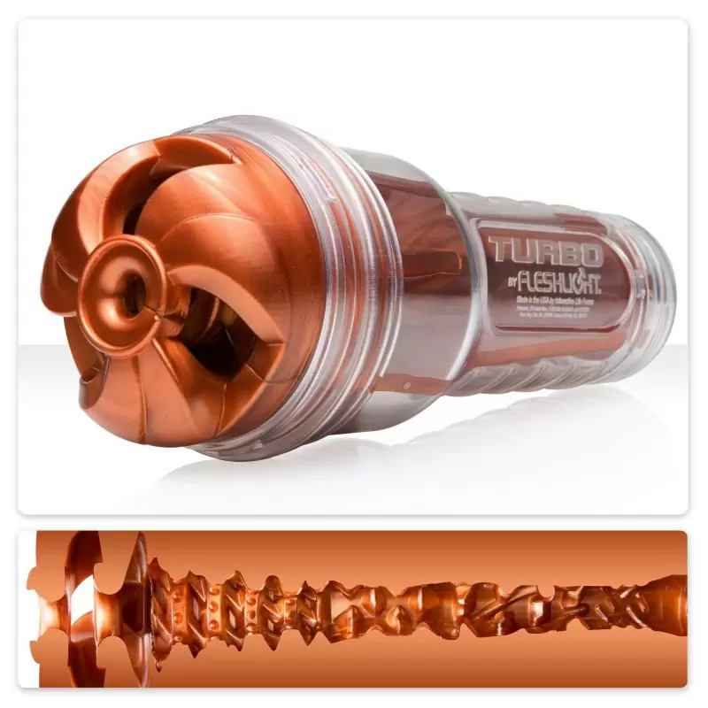 Мастурбатор Fleshlight Turbo Thrust – медь