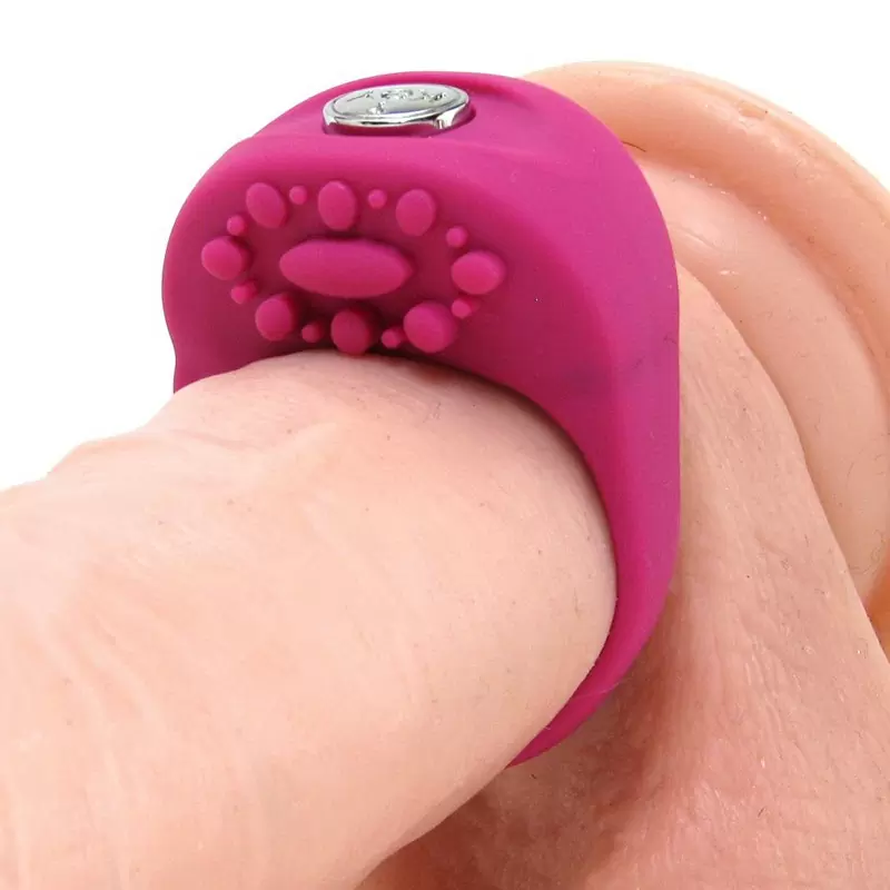 Перезаряжаемое вибро-кольцо Ela – розовое