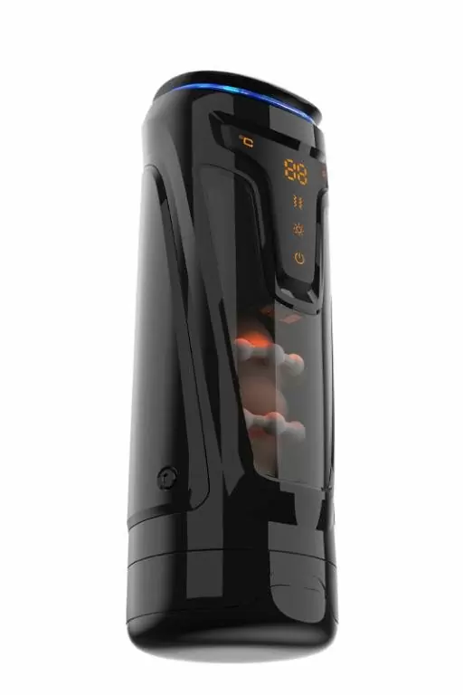 Инновационный мастурбатор Warrior с пенетрацией и массажем бусинами, Amovibe