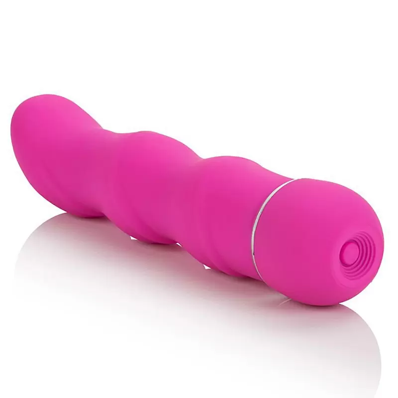 Вибромассажер 7-Function Silicone Dreams рельефный – розовый