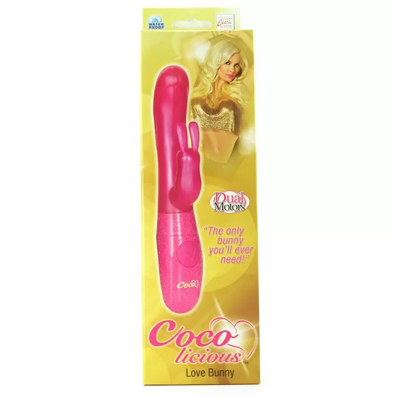 Вибромассажер Coco Licious Love Bunny – розовый