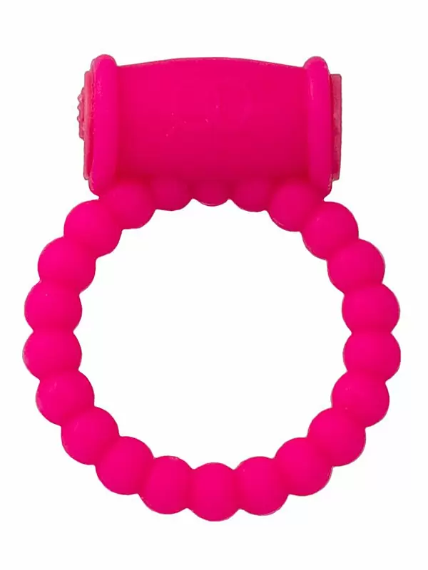 Эрекционное виброкольцо TOYFA A-Toys — розовое, диаметр 3,5 см