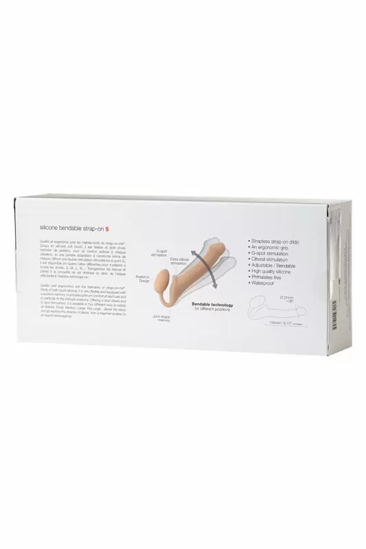 Страпон на присоске Strap-on-me. 24 см. Телесный