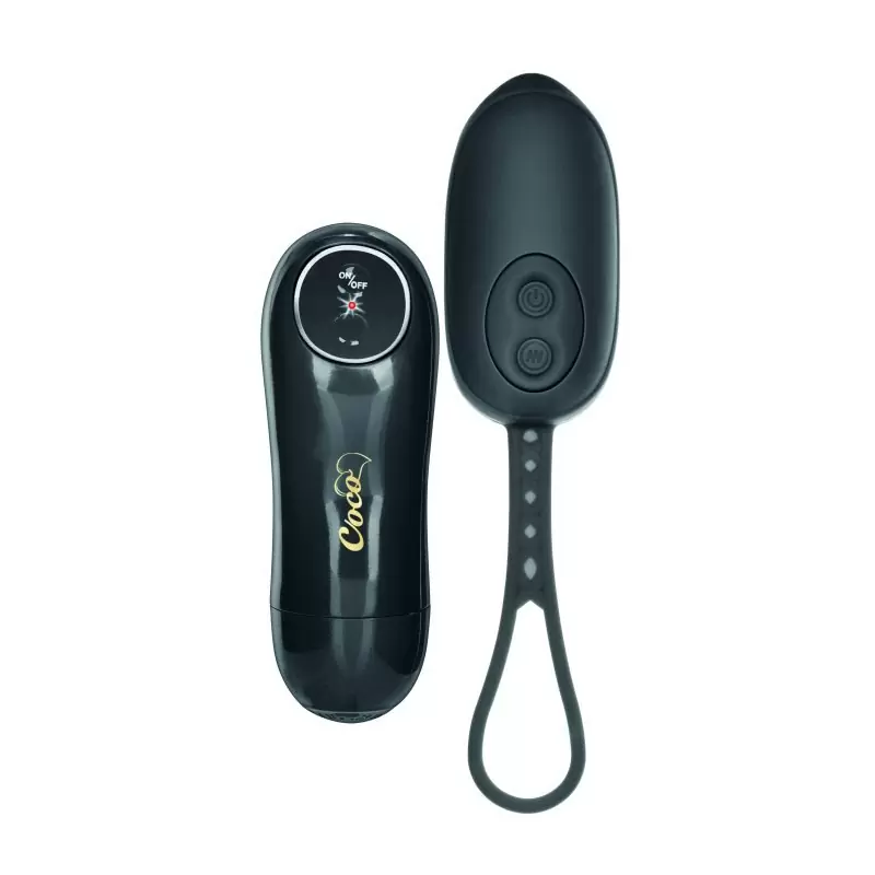 Вибропуля с дистанционным управлением Coco Licious Remote Control Bullet – черный