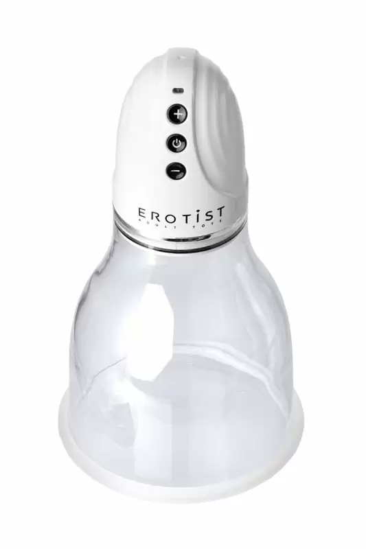 Вакуумная помпа для груди Erotist. 22 см, АБС-пластик