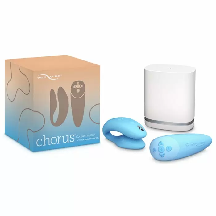 Сенсорный вибратор для пар We-Vibe Chorus Aqua