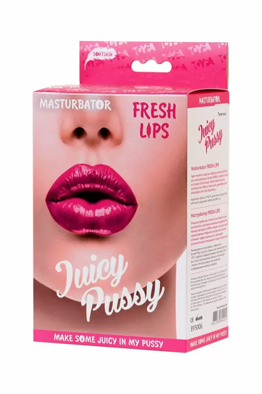Мастурбатор-ротик TOYFA Fresh Lips - телесный