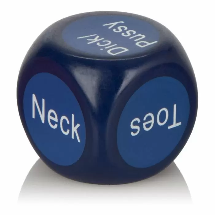 Эротические игральные кости Calexotics Shane's World Sex Dice – розовый, фиолетовый, синий