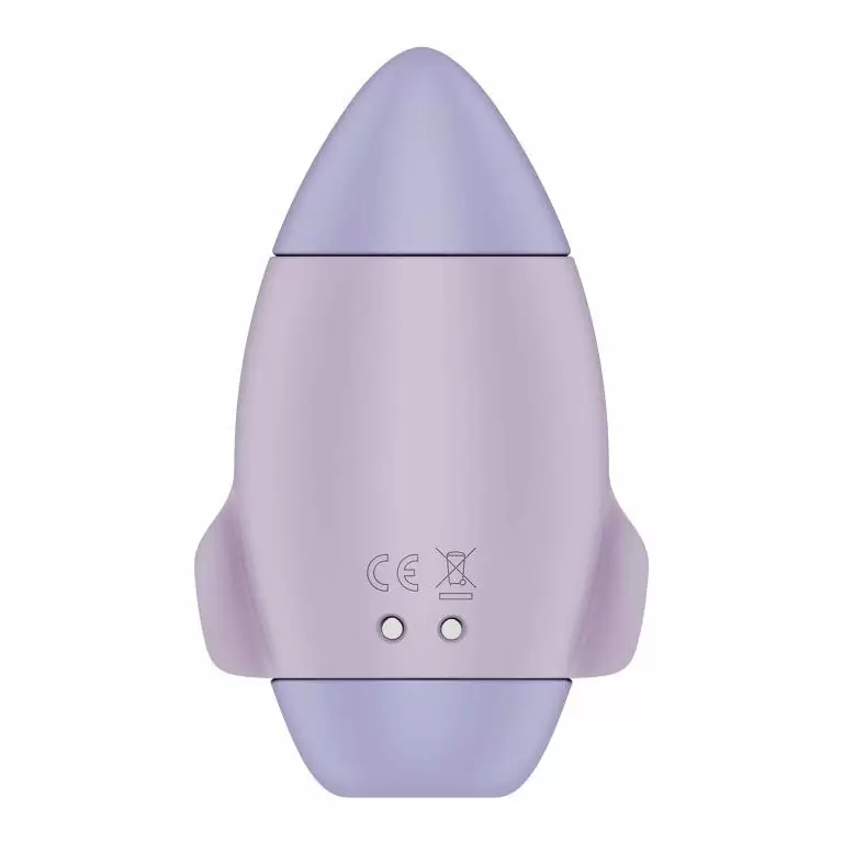 Вакуумно-волновой вибростимулятор клитора Satisfyer Mission Control, два мотора, 12 режимов, фиолетовый