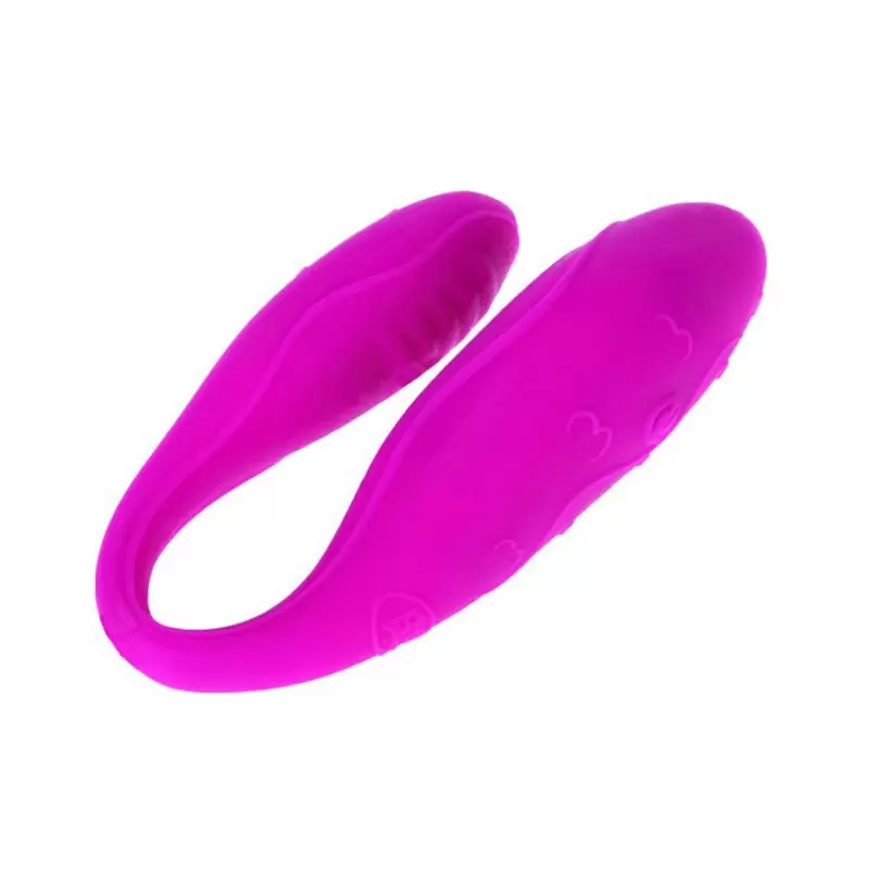 Вибромассажер для пар Vox Vibe с функцией реагирования на голос – фиолетовый