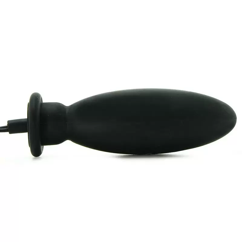 Набор электростимуляторов Shock Therapy анальная пробка и зажимы на соски – черный