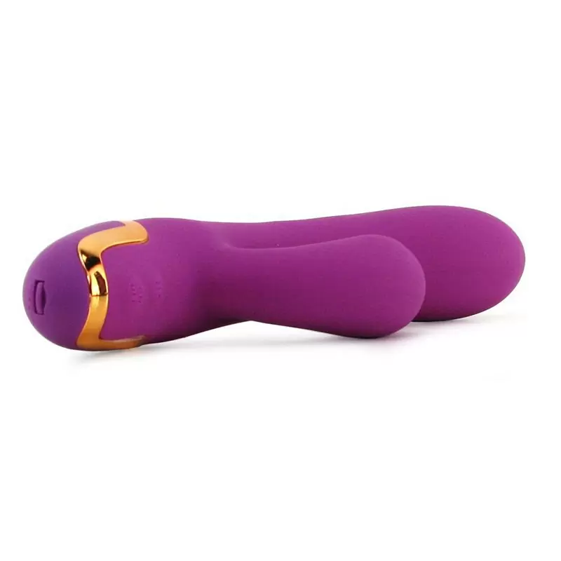 Вибромассажер со стимуляцией клитора Entice Marilyn – малиновый