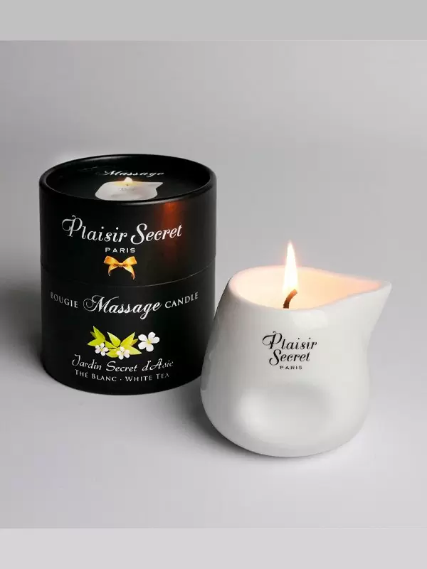 Свеча с массажным маслом, Concorde, белый чай, 80 мл