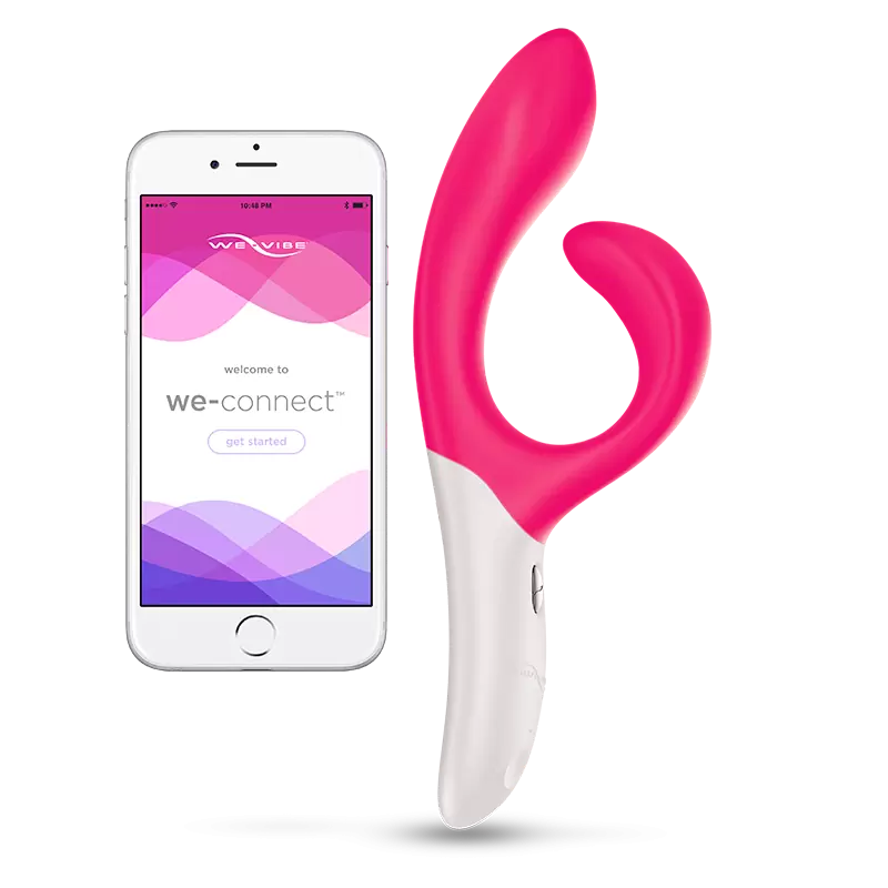 Вибромассажер We-Vibe Nova для стимуляции точки G и клитора – розовый
