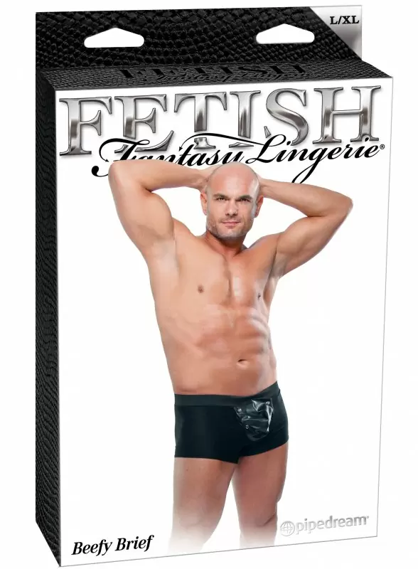 Боксеры со съемным клапаном Beefy Brief - L/XL