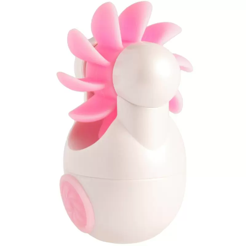 Перезаряжаемый стимулятор Sqweel Go для орального секса - White