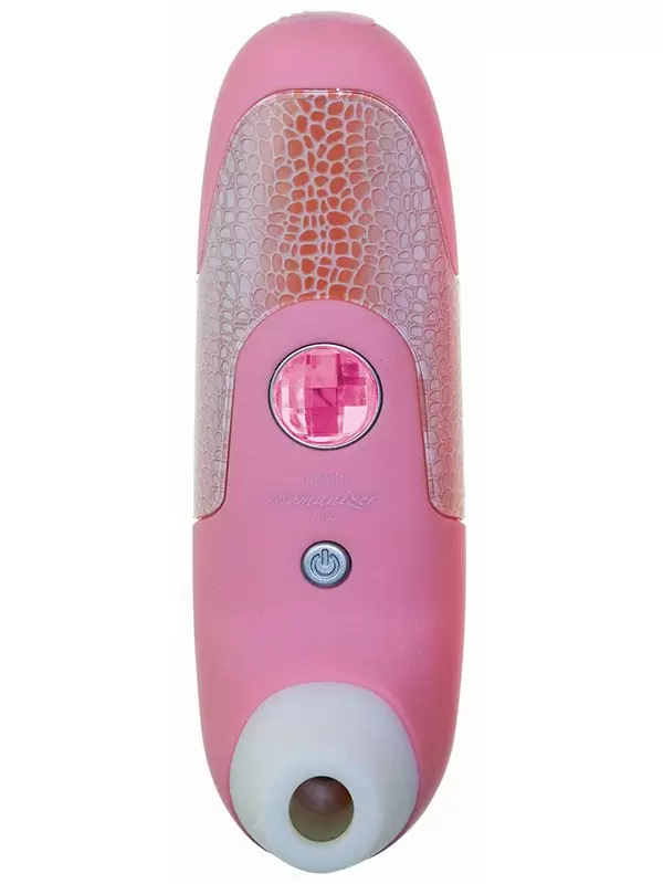 Бесконтактный стимулятор клитора Womanizer limited edition, уникальный дизайн, 16 см, розовый