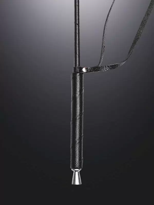 Стек в форме сердца Sitabella из натуральной кожи – черный