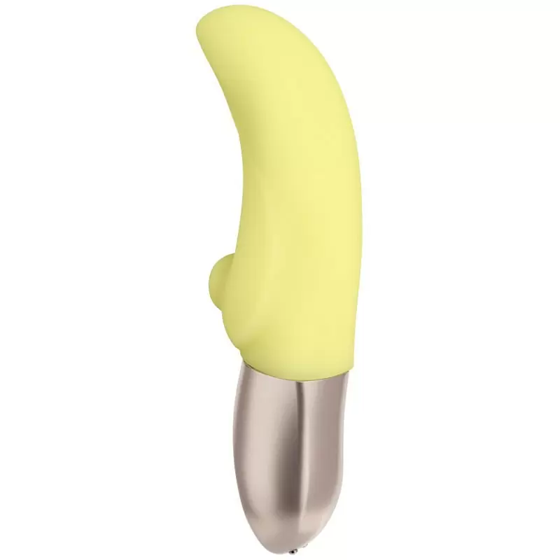 Мощный вибратор-кролик Fun Factory Cayona, 6 режимов, 17,5 см, желтый