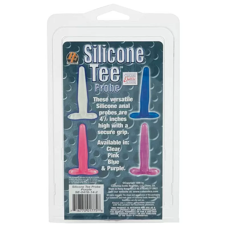 Анальная пробка Tee Probes – фиолетовый