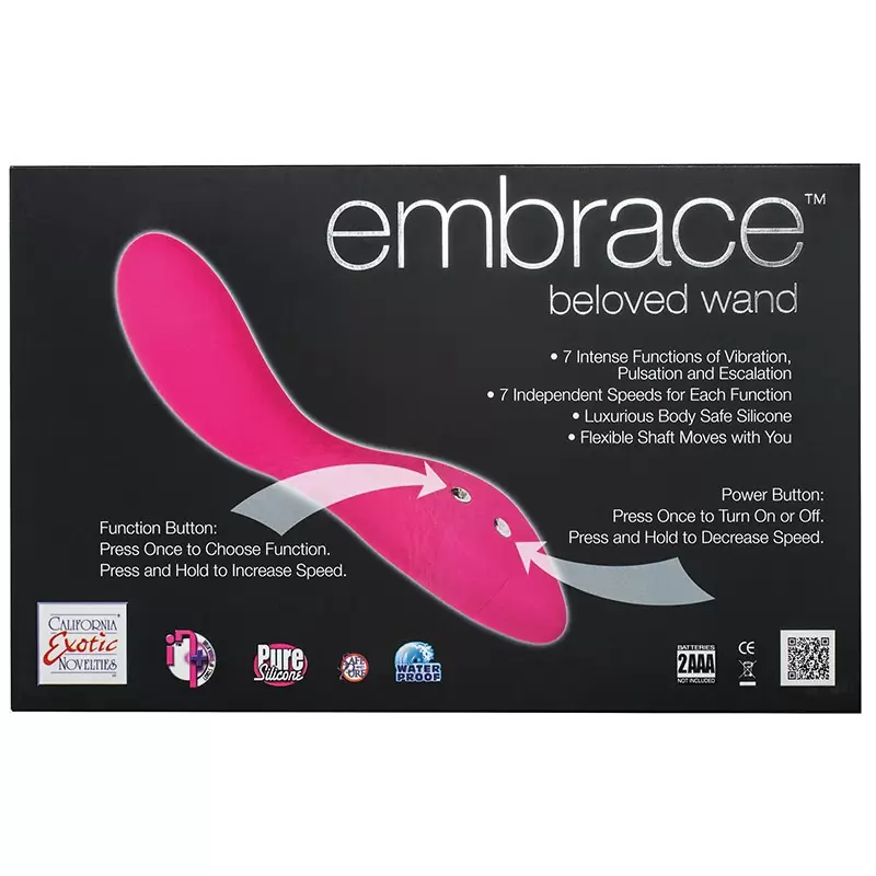 Вибромассажер Embrace Beloved Wand – розовый