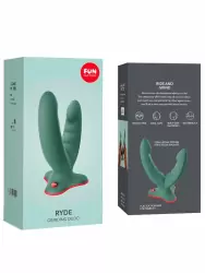 Двойной фаллоимитатор Fun Factory Ryde, 15 см, силикон