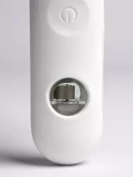 Компактное эрекционное виброкольцо Youvic, 9,5 см, 3 режима, с пультом Д/У, белый