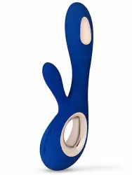 Элегантный вибратор-кролик Lelo Soraya Wave, с движущимся вагинальным кончиком, 21,8 см, силикон