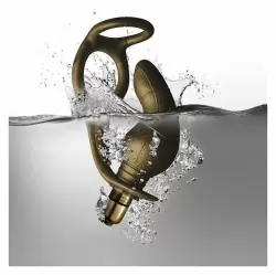 Анальная пробка с эрекц. кольцом Rocks Off Dr Rocco's Pleasure Emporium - Dauntless  Медный