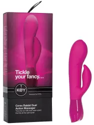 Вибромассажер Хай-Тек Ceres Rabbit – розовый