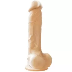 Фаллоимитатор на присоске Colours 8 – телесный