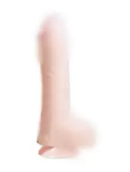 Фаллоимитатор Basix Rubber Works 8 - Flesh