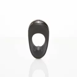 Эрекционное кольцо с двумя виброэлементами ATOM PLUS