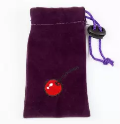 Маленькая анальная пробка 252 Small Silver Baby Purple с кристаллом – серебристый с лавандовым