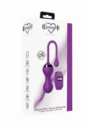 Вагинальные шарики Kegel Egg: 19.4 см, 10 режимов работы, АБС/силикон