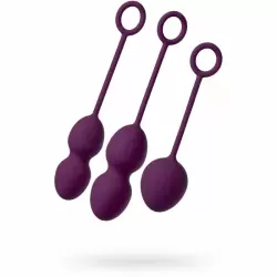 Nova Ball Фиолетовый Вагинальные шарики со смещенным центром тяжести