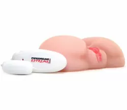 Реалистичный слепок вагины ануса Gape-Her с вибрацией