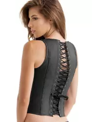 Корсет Suit Inspired Tank Corset – серый, XL