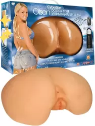Мастурбатор вагина и анус Bree Olson с вибрацией