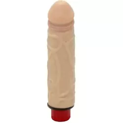 Реалистичный вибромассажер Stud Replika – телесный