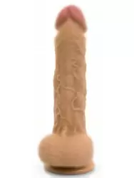 Реалистичный фаллоимитатор Real Dual Layer, 23 см, двойной слой ПВХ, телесный