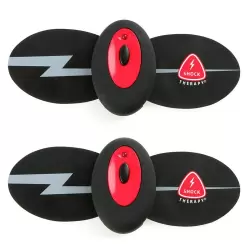 Набор самоклеящихся электро-накладок Professional Wireless Electro-Massage – черный