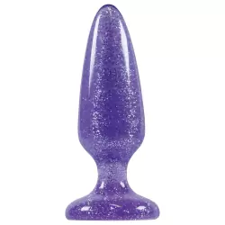 Анальная пробка Starlight Gems - Booty Boppers средняя – фиолетовая